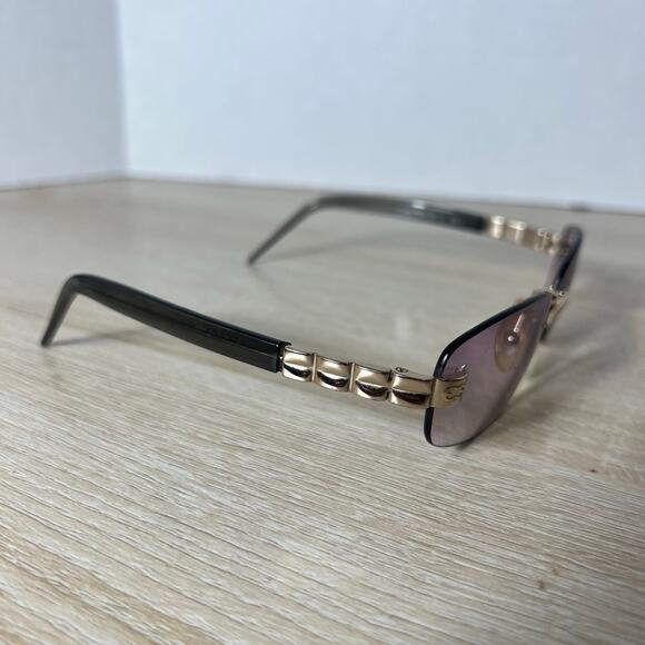 Escada E1395 BRG Sunglasses Purple Gradient Lenses Rimless 54-17-125 Italy main image 5